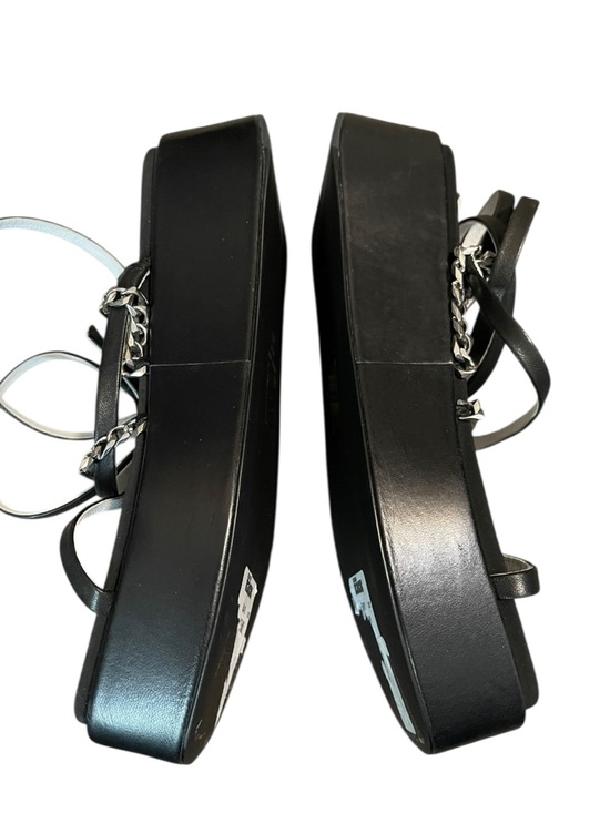 NWOT Rag & Bone Black Logan Platform Size 37.5 - Picture 12 of 16